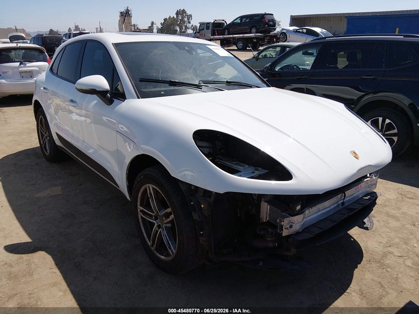 2021 Porsche Macan VIN WP1AA2A55MLB13744 IAAI salvage auction — FRONT END, Salvage Title, sold $16,000 on 2026-07-29 (photo 1)