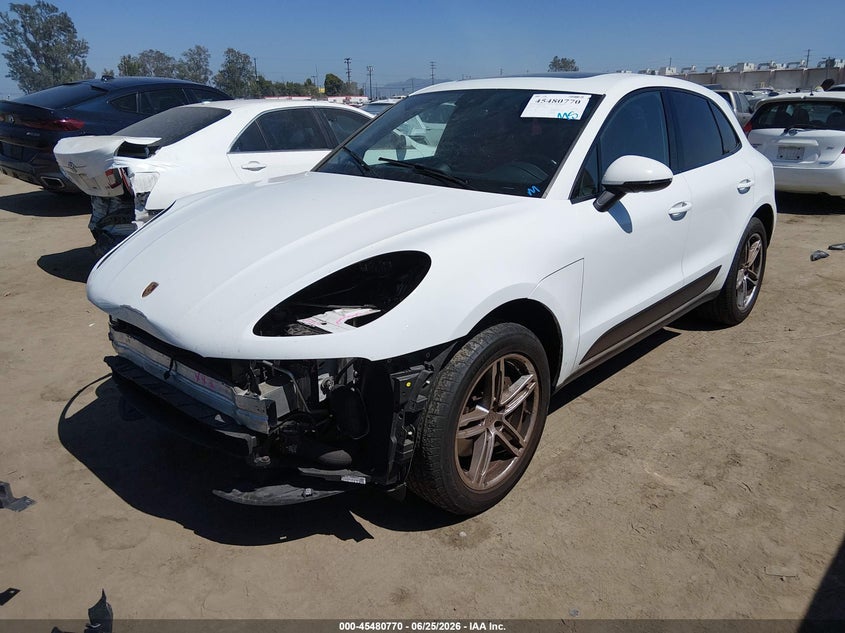 2021 Porsche Macan VIN WP1AA2A55MLB13744 IAAI salvage auction — FRONT END, Salvage Title, sold $16,000 on 2026-07-29 (photo 2)