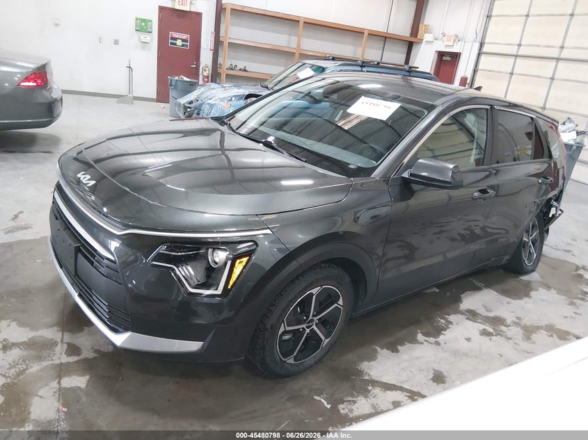 2024 Kia Niro VIN KNDCP3LE6R5165648 IAAI salvage auction — LEFT REAR, Salvage Title, sold $7,600 on 2026-07-17 (photo 2)