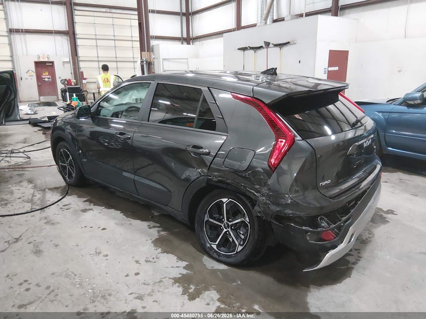 2024 Kia Niro VIN KNDCP3LE6R5165648 IAAI salvage auction — LEFT REAR, Salvage Title, sold $7,600 on 2026-07-17 (photo 3)