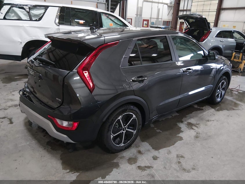 2024 Kia Niro VIN KNDCP3LE6R5165648 IAAI salvage auction — LEFT REAR, Salvage Title, sold $7,600 on 2026-07-17 (photo 4)