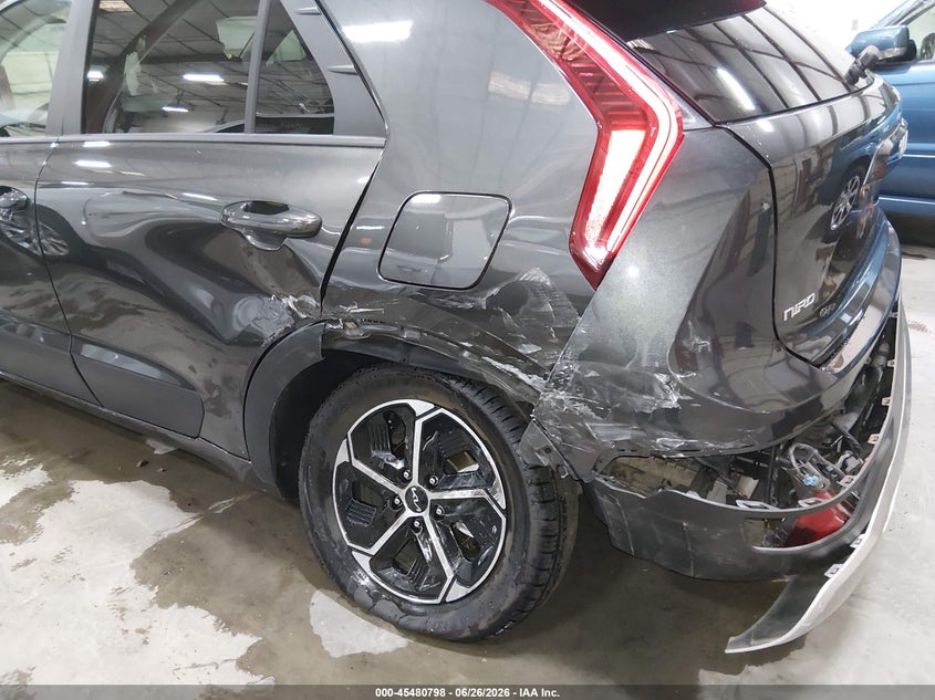 2024 Kia Niro VIN KNDCP3LE6R5165648 IAAI salvage auction — LEFT REAR, Salvage Title, sold $7,600 on 2026-07-17 (photo 6)