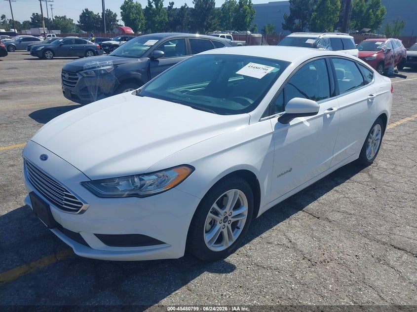 2018 Ford Fusion VIN 3FA6P0UU4JR271539 IAAI salvage auction — NORMAL WEAR, Sf97 (California), sold $8,700 on 2026-07-28 (photo 2)