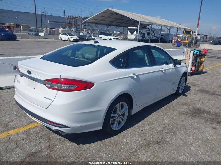 2018 Ford Fusion VIN 3FA6P0UU4JR271539 IAAI salvage auction — NORMAL WEAR, Sf97 (California), sold $8,700 on 2026-07-28 (photo 4)