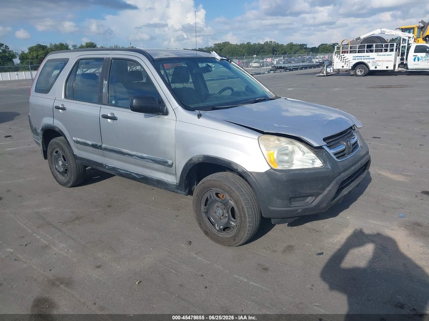 2002 Honda Cr-v VIN JHLRD68432C009169 IAAI salvage auction — LEFT FRONT, Rebuildable (Florida), sold $25 on 2026-07-13 (photo 1)
