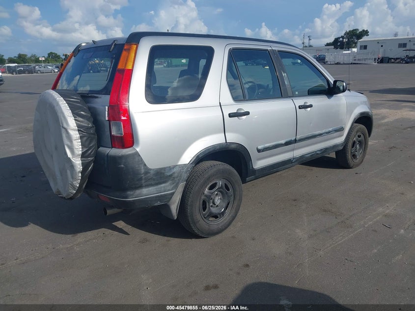 2002 Honda Cr-v VIN JHLRD68432C009169 IAAI salvage auction — LEFT FRONT, Rebuildable (Florida), sold $25 on 2026-07-13 (photo 4)