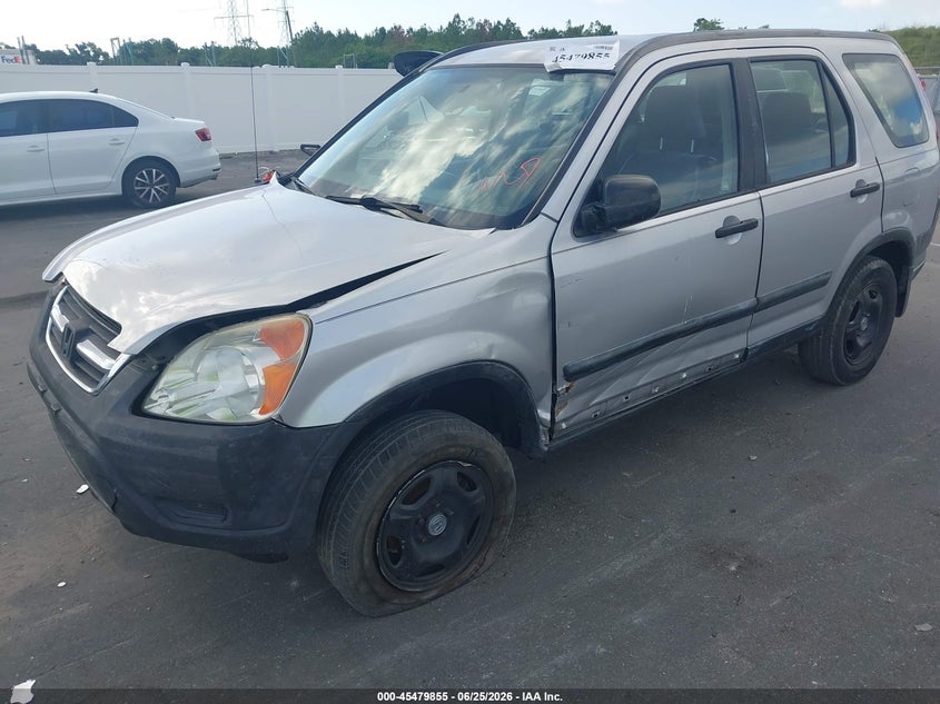 2002 Honda Cr-v VIN JHLRD68432C009169 IAAI salvage auction — LEFT FRONT, Rebuildable (Florida), sold $25 on 2026-07-13 (photo 6)
