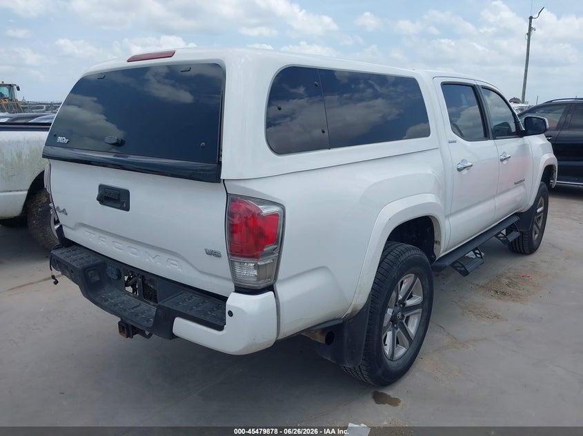 2017 Toyota Tacoma VIN 5TFGZ5AN3HX090744 IAAI salvage auction — LEFT SIDE, Original (Texas), sold $8,800 on 2026-07-29 (photo 4)
