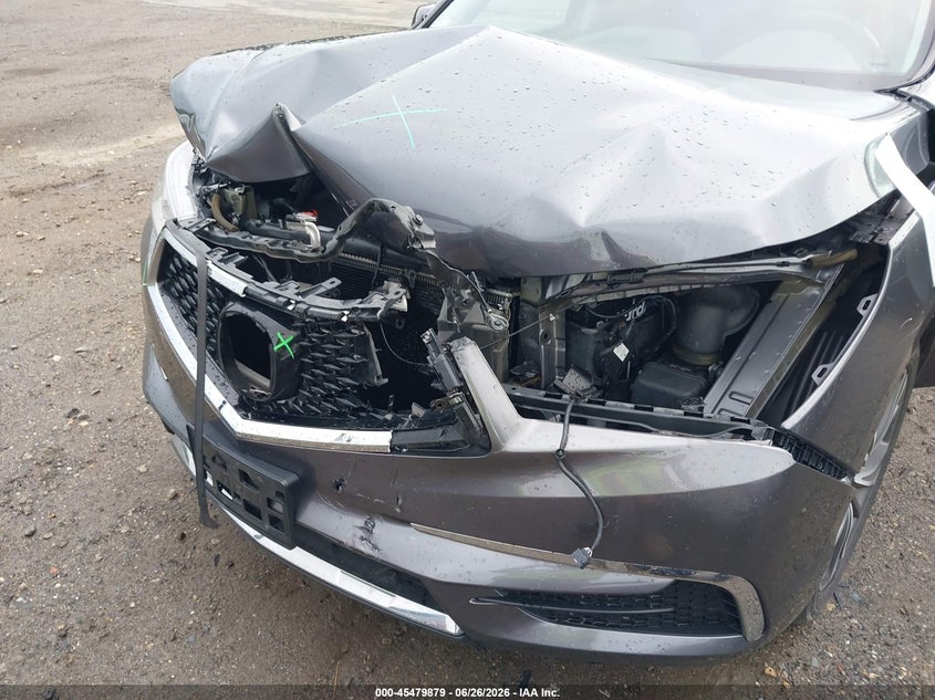 2020 Acura Mdx VIN 5J8YD4H51LL032717 IAAI salvage auction — FRONT END, Salvage (Massachusetts), sold $8,600 on 2026-08-21 (photo 6)