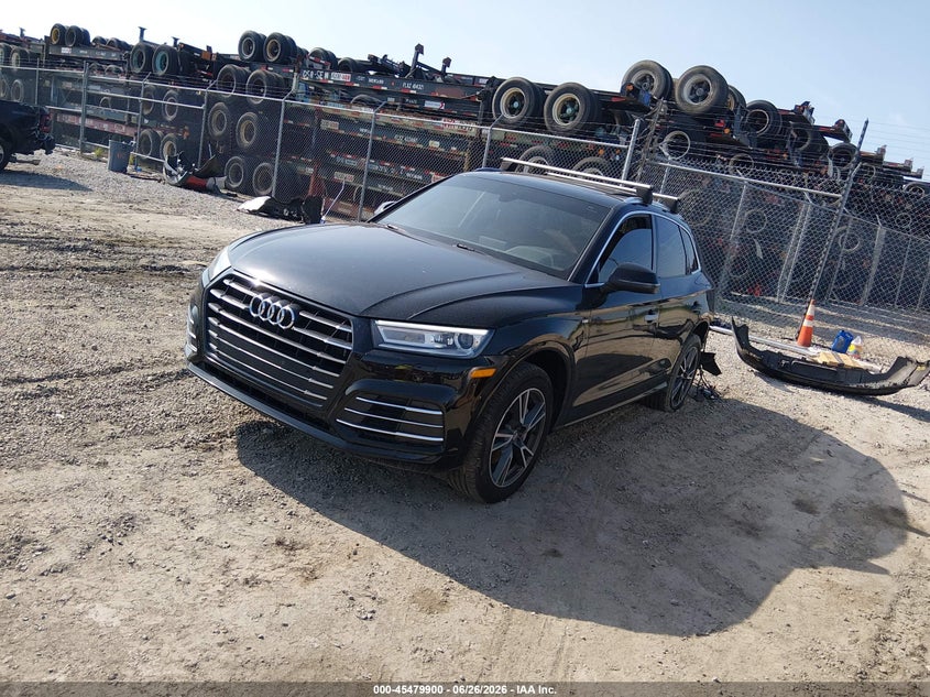 2020 Audi Q5 VIN WA1G2AFY9L2050653 IAAI salvage auction — REAR END, Bill Of Sale (Georgia), sold $7,200 on 2026-07-17 (photo 2)