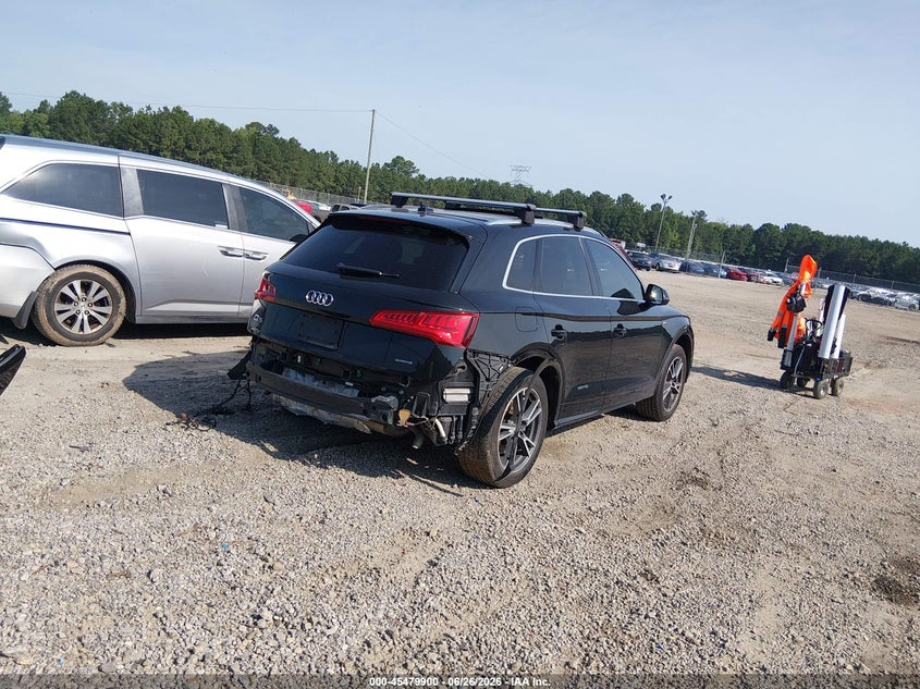 2020 Audi Q5 VIN WA1G2AFY9L2050653 IAAI salvage auction — REAR END, Bill Of Sale (Georgia), sold $7,200 on 2026-07-17 (photo 4)