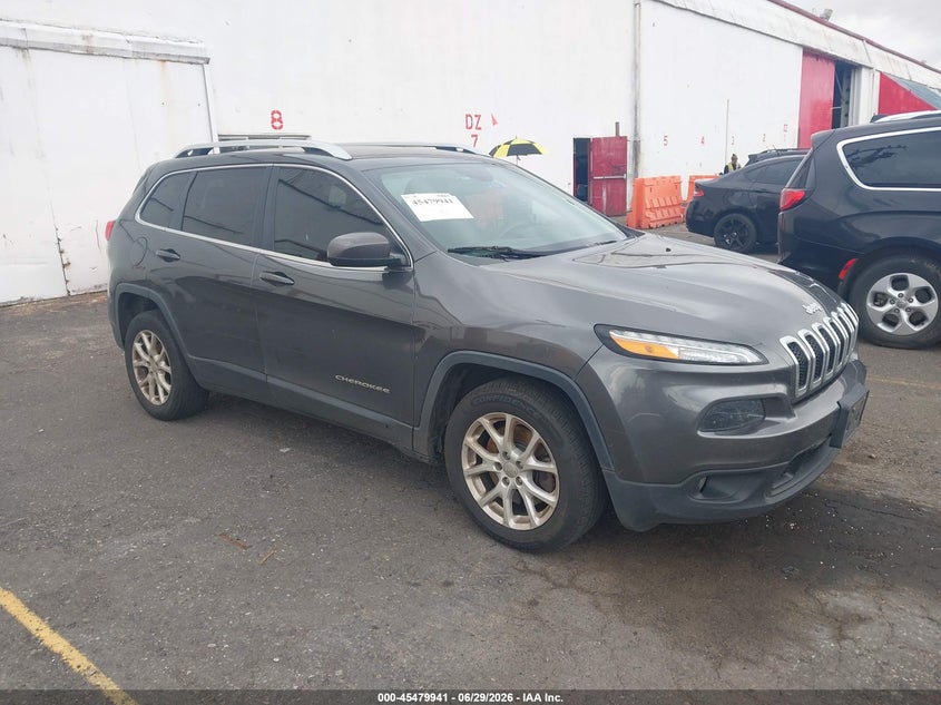 2016 Jeep Cherokee VIN 1C4PJLCB0GW259203 IAAI salvage auction — NORMAL WEAR, Clear-Dealer Only (Texas), sold $1,325 on 2026-07-09 (photo 1)