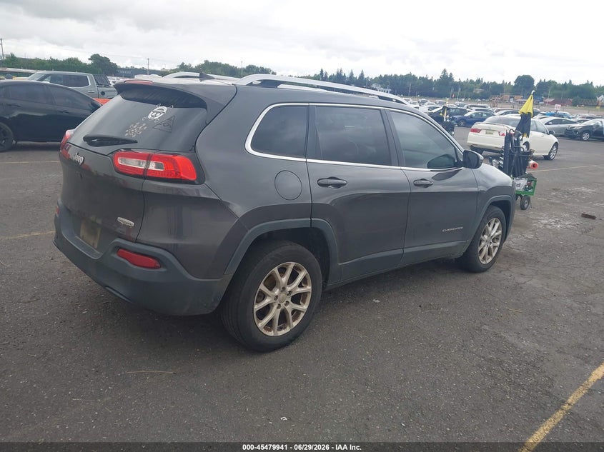 2016 Jeep Cherokee VIN 1C4PJLCB0GW259203 IAAI salvage auction — NORMAL WEAR, Clear-Dealer Only (Texas), sold $1,325 on 2026-07-09 (photo 4)