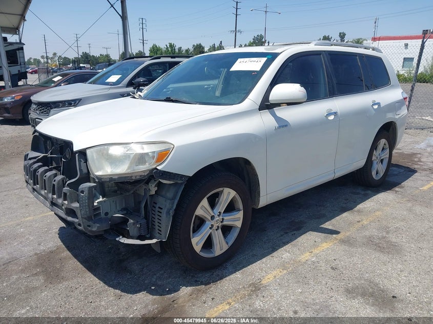 2010 Toyota Highlander VIN 5TDYK3EH3AS004779 IAAI salvage auction — RIGHT FRONT, Salvage (California), sold $900 on 2026-07-14 (photo 2)
