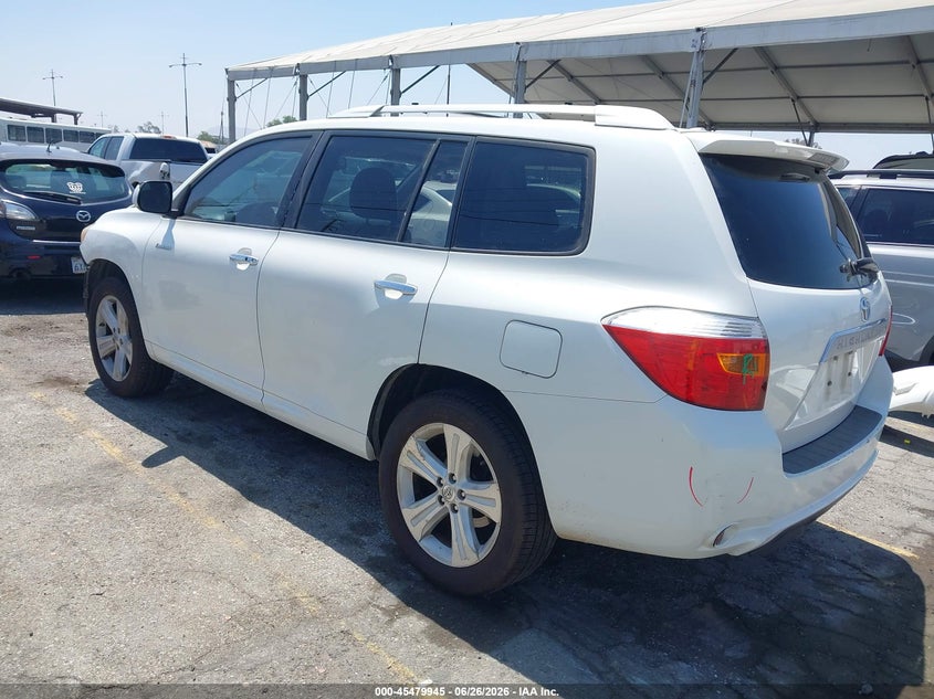 2010 Toyota Highlander VIN 5TDYK3EH3AS004779 IAAI salvage auction — RIGHT FRONT, Salvage (California), sold $900 on 2026-07-14 (photo 3)