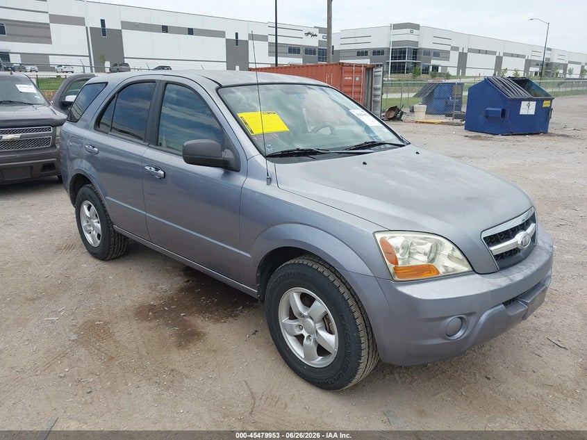 2009 Kia Sorento VIN KNDJD735195888752 IAAI salvage auction — REAR END, Salvage (Texas), sold $1,150 on 2026-07-08 (photo 1)