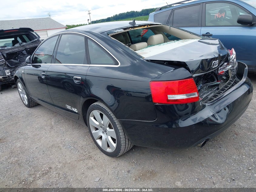 2007 Audi A6 VIN WAUDH94F77N084020 IAAI salvage auction — REAR END, Salvage (Pennsylvania), sold $400 on 2026-07-15 (photo 3)