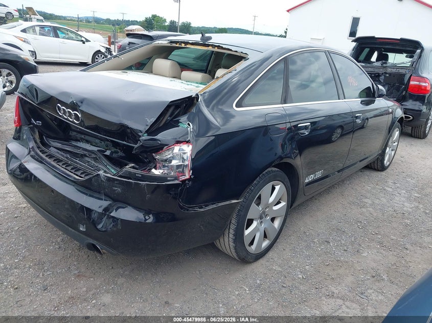 2007 Audi A6 VIN WAUDH94F77N084020 IAAI salvage auction — REAR END, Salvage (Pennsylvania), sold $400 on 2026-07-15 (photo 4)