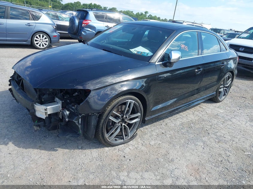 2015 Audi S3 VIN WAUFFGFF0F1119311 IAAI salvage auction — FRONT END, Salvage (Pennsylvania), sold $3,050 on 2026-07-08 (photo 2)