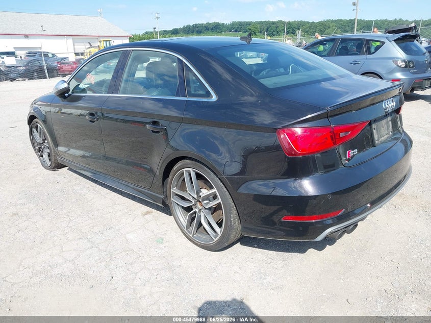 2015 Audi S3 VIN WAUFFGFF0F1119311 IAAI salvage auction — FRONT END, Salvage (Pennsylvania), sold $3,050 on 2026-07-08 (photo 3)