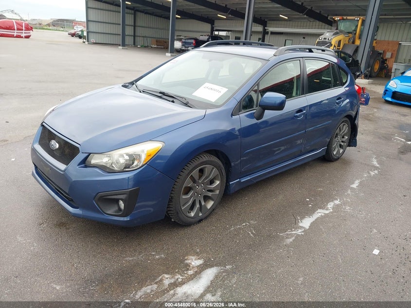 2012 Subaru Impreza VIN JF1GPAL64CH221743 IAAI salvage auction — LEFT REAR, Certificate Of Title (Nebraska), sold $2,150 on 2026-07-30 (photo 2)