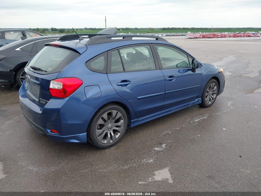 2012 Subaru Impreza VIN JF1GPAL64CH221743 IAAI salvage auction — LEFT REAR, Certificate Of Title (Nebraska), sold $2,150 on 2026-07-30 (photo 4)