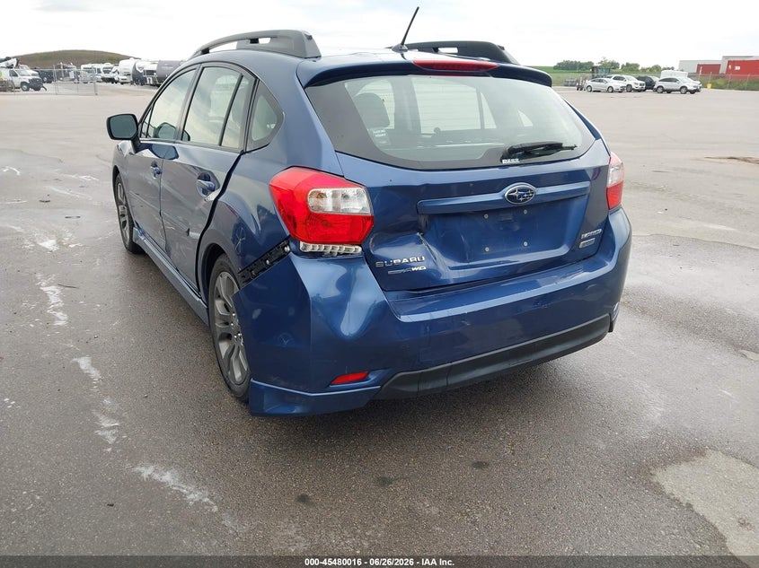 2012 Subaru Impreza VIN JF1GPAL64CH221743 IAAI salvage auction — LEFT REAR, Certificate Of Title (Nebraska), sold $2,150 on 2026-07-30 (photo 6)