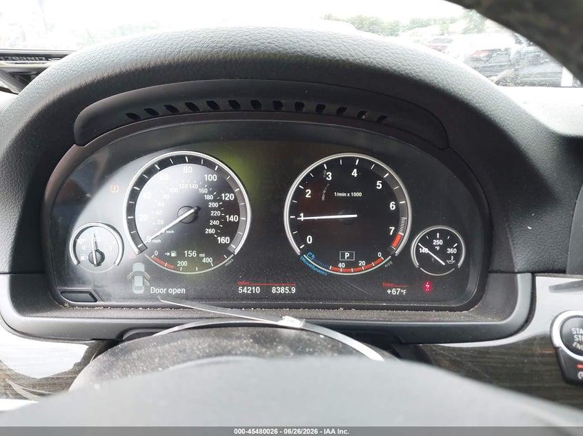 2015 BMW 5er VIN WBA5A7C52FD624707 IAAI salvage auction — RIGHT SIDE, Salvage (Illinois), sold $4,200 on 2026-08-25 (photo 7)