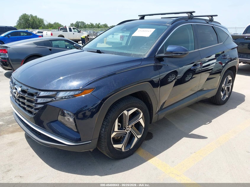 2022 Hyundai Tucson VIN KM8JFCA17NU040955 IAAI salvage auction — WATER/FLOOD, Salvage (Texas), sold $2,250 on 2026-07-16 (photo 2)