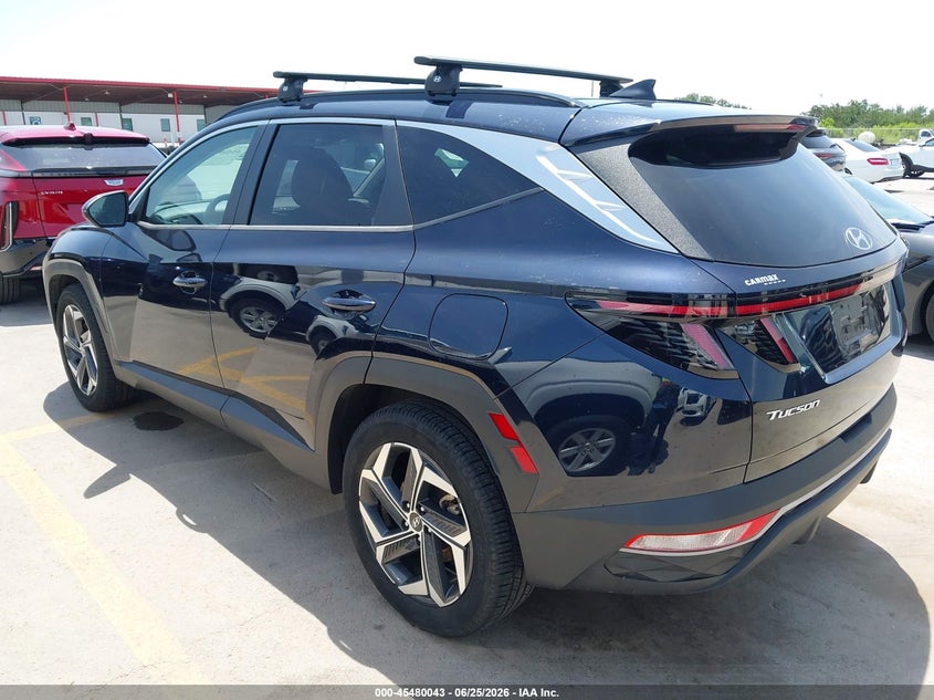 2022 Hyundai Tucson VIN KM8JFCA17NU040955 IAAI salvage auction — WATER/FLOOD, Salvage (Texas), sold $2,250 on 2026-07-16 (photo 3)