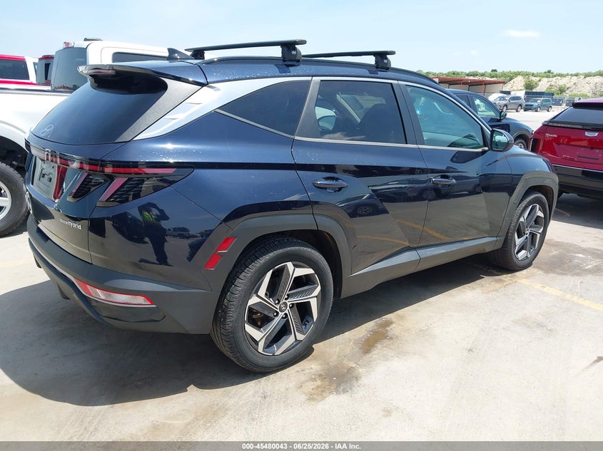 2022 Hyundai Tucson VIN KM8JFCA17NU040955 IAAI salvage auction — WATER/FLOOD, Salvage (Texas), sold $2,250 on 2026-07-16 (photo 4)