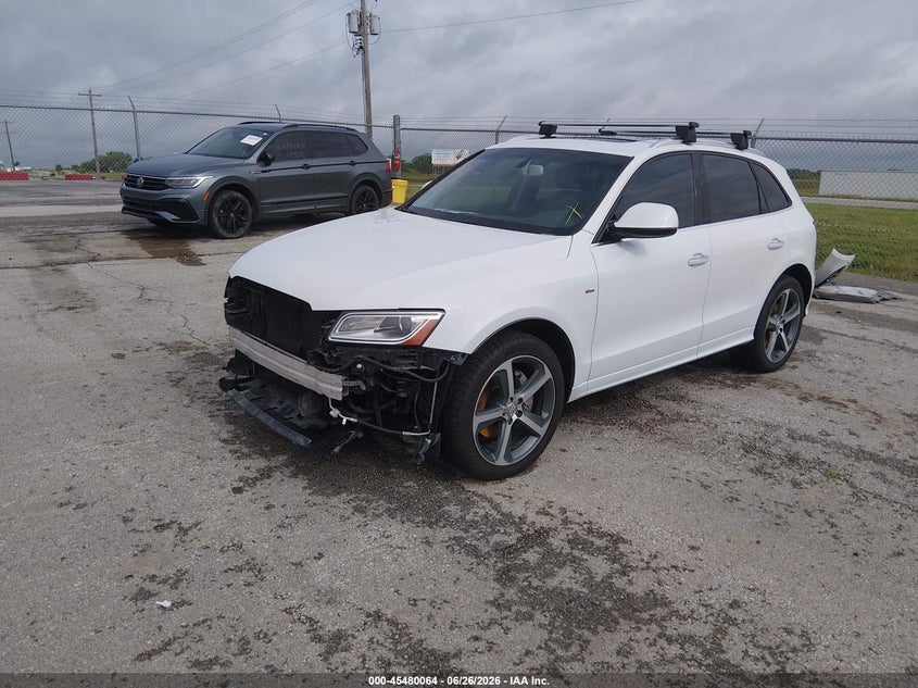 2016 Audi Q5 VIN WA1D7AFP4GA135360 IAAI salvage auction — FRONT END, Salvage (Missouri), sold $1,800 on 2026-07-23 (photo 2)
