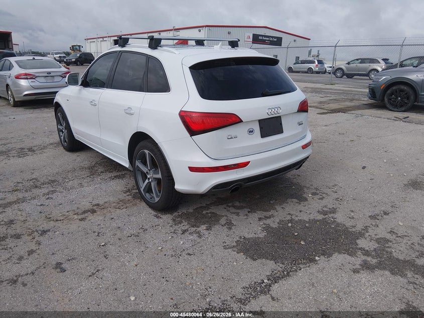2016 Audi Q5 VIN WA1D7AFP4GA135360 IAAI salvage auction — FRONT END, Salvage (Missouri), sold $1,800 on 2026-07-23 (photo 3)