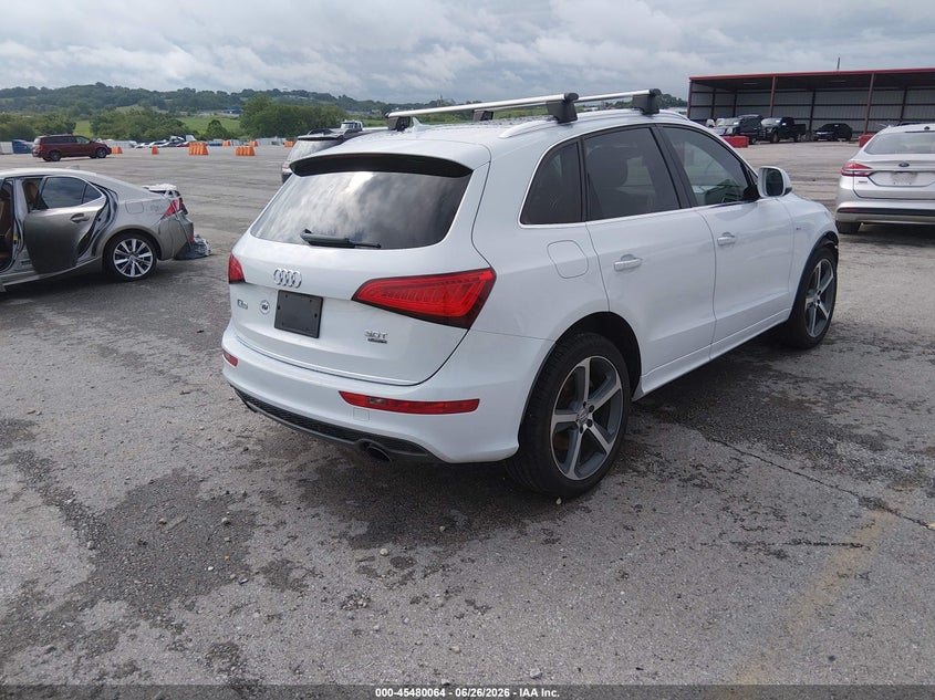 2016 Audi Q5 VIN WA1D7AFP4GA135360 IAAI salvage auction — FRONT END, Salvage (Missouri), sold $1,800 on 2026-07-23 (photo 4)