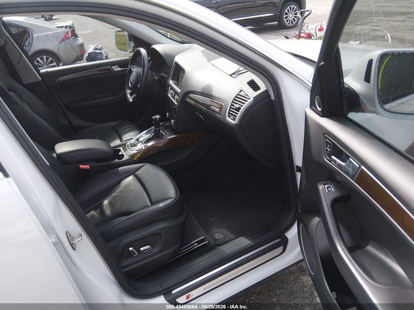 2016 Audi Q5 VIN WA1D7AFP4GA135360 IAAI salvage auction — FRONT END, Salvage (Missouri), sold $1,800 on 2026-07-23 (photo 5)