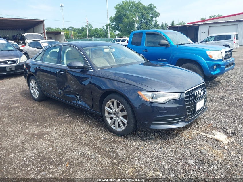 2013 Audi A6 VIN WAUGFAFC5DN088912 IAAI salvage auction — RIGHT SIDE, Salvage (Ohio), sold $1,550 on 2026-07-23 (photo 1)