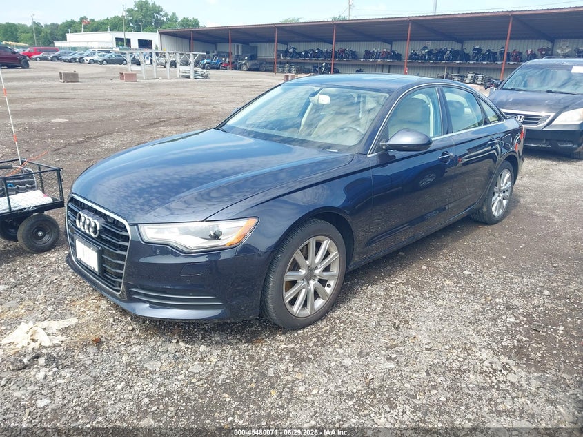 2013 Audi A6 VIN WAUGFAFC5DN088912 IAAI salvage auction — RIGHT SIDE, Salvage (Ohio), sold $1,550 on 2026-07-23 (photo 2)