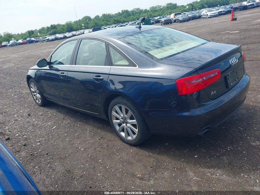 2013 Audi A6 VIN WAUGFAFC5DN088912 IAAI salvage auction — RIGHT SIDE, Salvage (Ohio), sold $1,550 on 2026-07-23 (photo 3)