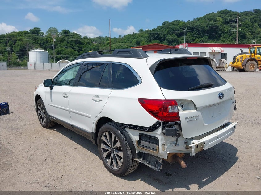 2017 Subaru Outback VIN 4S4BSANC3H3422846 IAAI salvage auction — REAR END, Salvage (Idaho), sold $2,950 on 2026-08-01 (photo 3)