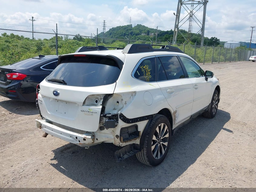 2017 Subaru Outback VIN 4S4BSANC3H3422846 IAAI salvage auction — REAR END, Salvage (Idaho), sold $2,950 on 2026-08-01 (photo 4)