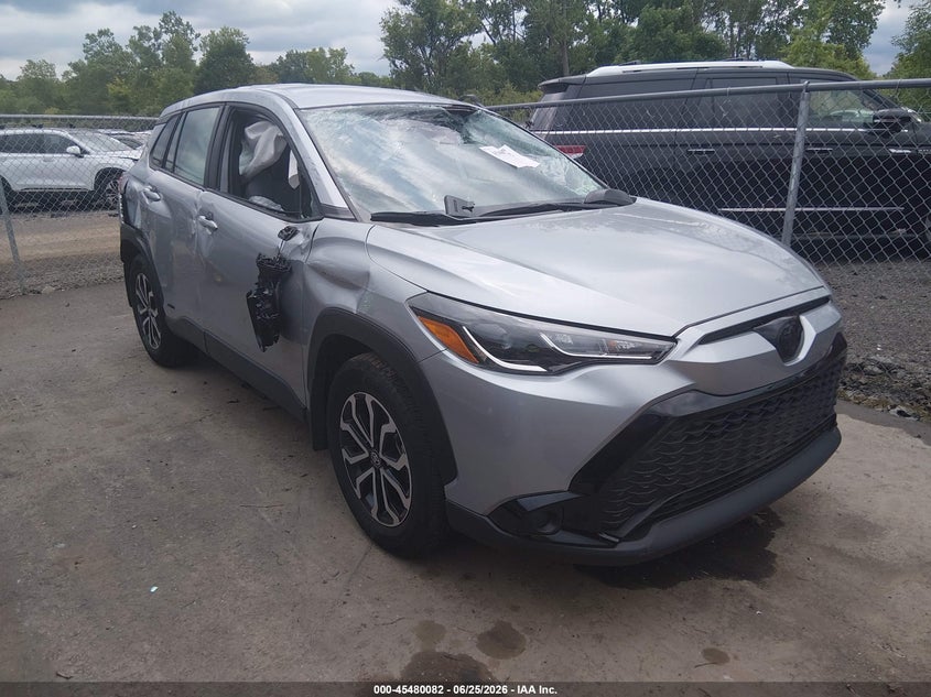 2024 Toyota Corolla cross VIN 7MUFBABG2RV040066 IAAI salvage auction — ROLLOVER, Salvage Title, sold $4,550 on 2026-07-21 (photo 1)