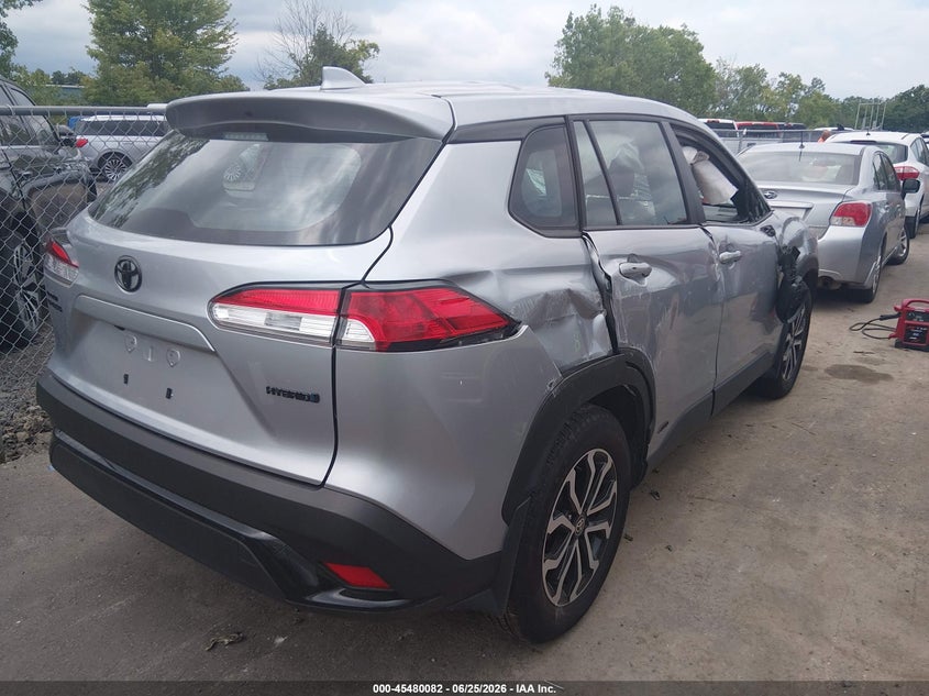 2024 Toyota Corolla cross VIN 7MUFBABG2RV040066 IAAI salvage auction — ROLLOVER, Salvage Title, sold $4,550 on 2026-07-21 (photo 4)