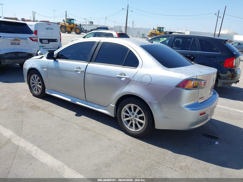 2012 Mitsubishi Lancer VIN JA32U2FU5CU015964 IAAI salvage auction — FRONT END, Salvage (California), sold $600 on 2026-07-08 (photo 3)