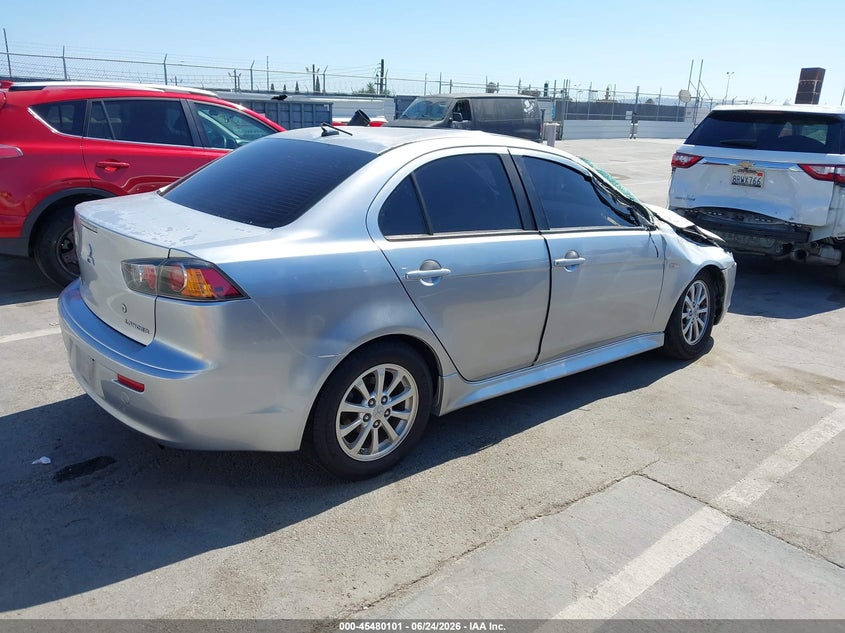 2012 Mitsubishi Lancer VIN JA32U2FU5CU015964 IAAI salvage auction — FRONT END, Salvage (California), sold $600 on 2026-07-08 (photo 4)
