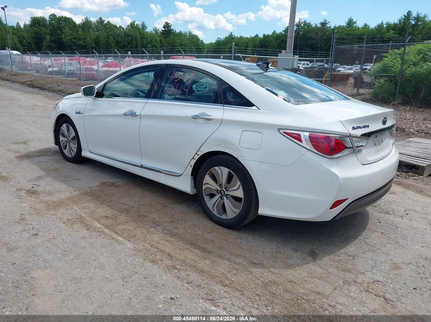 2013 Hyundai Sonata hybrid VIN KMHEC4A45DA068506 IAAI salvage auction — NORMAL WEAR, Original (Maine), sold $400 on 2026-07-06 (photo 3)