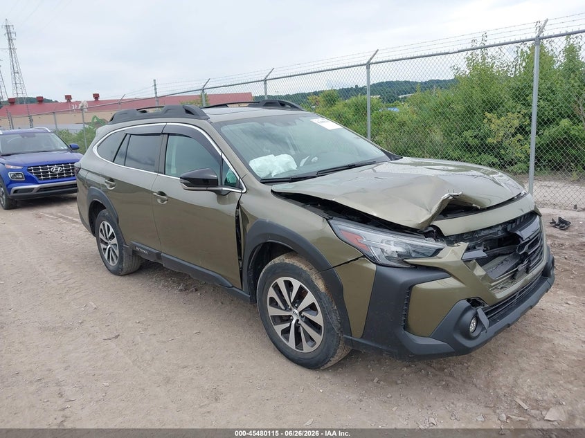 2023 Subaru Outback VIN 4S4BTAFC4P3155274 IAAI salvage auction — FRONT END, Salvage (Pennsylvania), sold $5,900 on 2026-08-29 (photo 1)