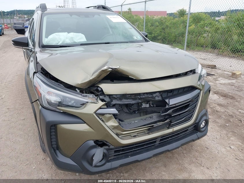 2023 Subaru Outback VIN 4S4BTAFC4P3155274 IAAI salvage auction — FRONT END, Salvage (Pennsylvania), sold $5,900 on 2026-08-29 (photo 6)