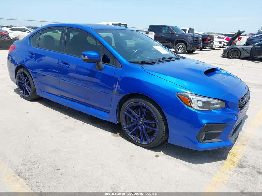 2019 Subaru Wrx VIN JF1VA1J69K9813420 IAAI salvage auction — WATER/FLOOD, Salvage (Texas), sold $4,150 on 2026-07-16 (photo 1)