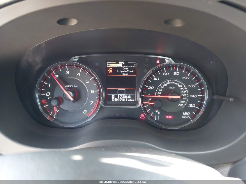 2019 Subaru Wrx VIN JF1VA1J69K9813420 IAAI salvage auction — WATER/FLOOD, Salvage (Texas), sold $4,150 on 2026-07-16 (photo 7)
