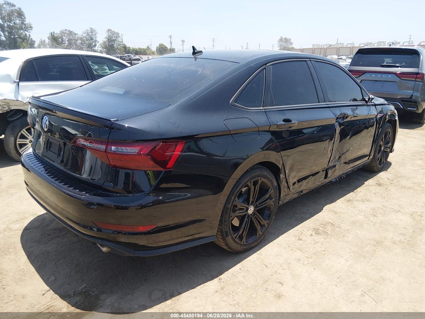 2021 Volkswagen Jetta VIN 3VW6T7BU3MM093140 IAAI salvage auction — RIGHT SIDE, Salvage (California), sold $7,800 on 2026-07-22 (photo 4)